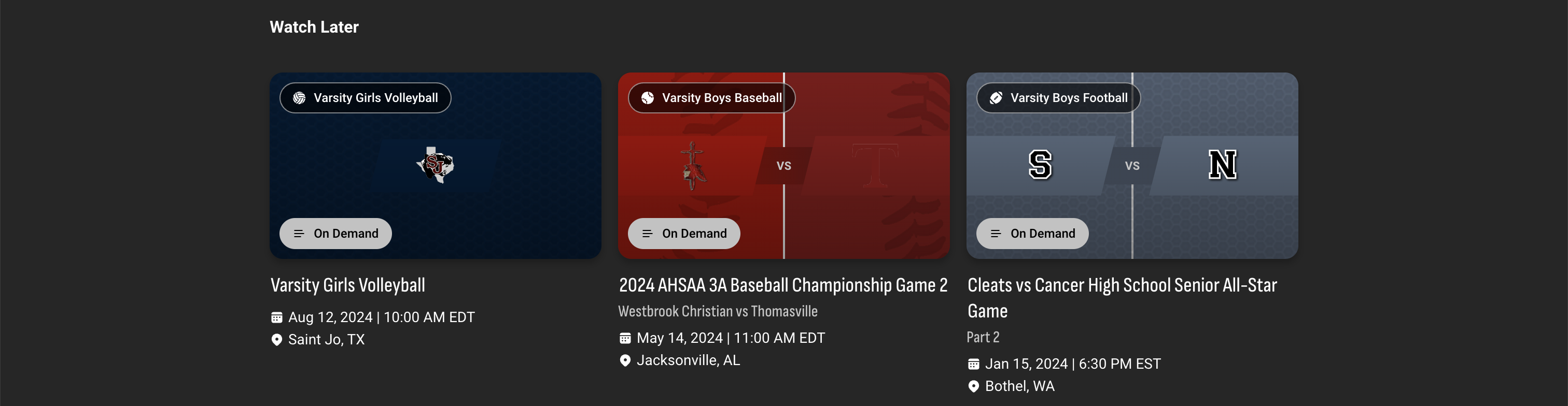 How to Find and Watch Events on the NFHS Network