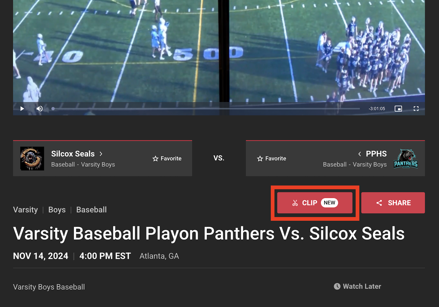 How to Create Fan Clips of Events