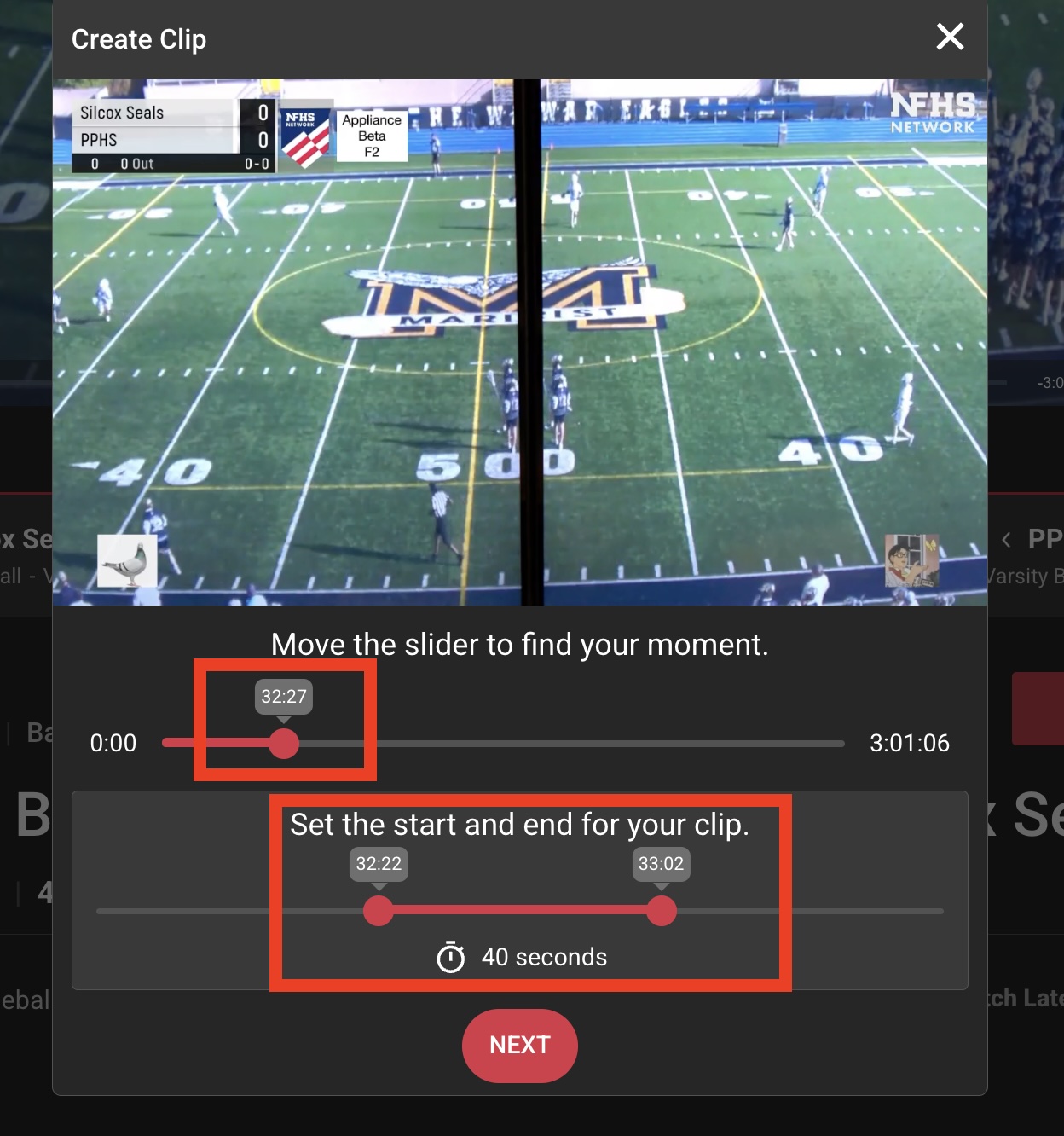 How to Create Fan Clips of Events